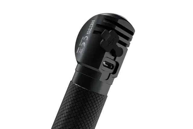 Nitecore HC35 LED hodelykt Kraftig hodelykt - 2700 lumen - lading! 