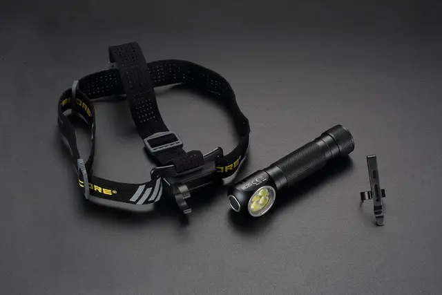 Nitecore HC35 LED hodelykt Kraftig hodelykt - 2700 lumen - lading! 