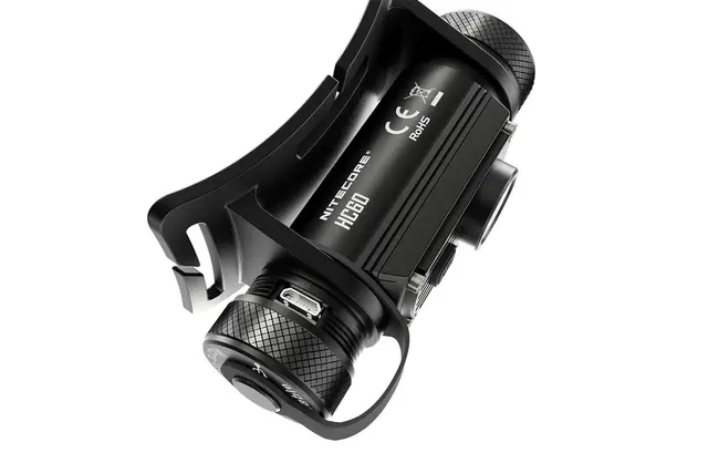 Nitecore HC60 LED hodelykt Kraftig bestselger med USB-lading! 