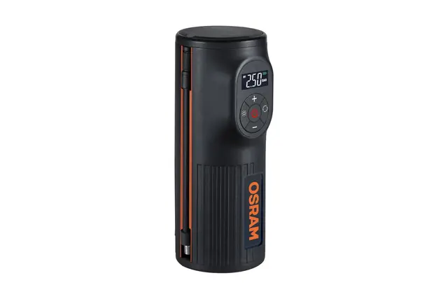 Osram Tyreinflate 2000 dekkpumpe Praktisk dekkpumpe fra Osram 