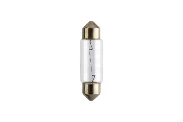 Philips pære T10,5x38 Festoon Standard Philips halogenpære. 10 pakning 