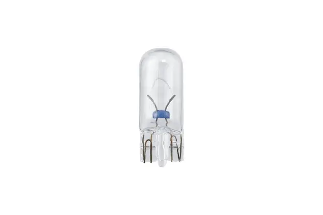 Philips pære W5W Wedge Base Kvalitetspære fra Philips. 10 pakning 