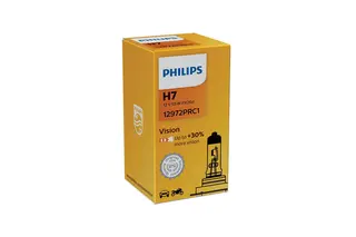 Philips H7 Vision Halogen p&#230;re Standard Philips halogenp&#230;re