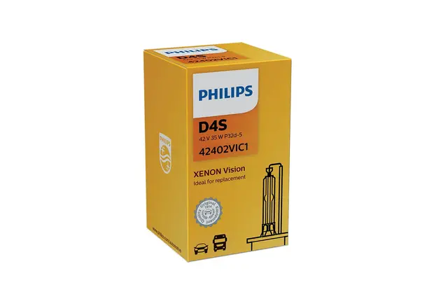 Philips D4S Vision Xenonpære Standard Philips xenonpære 