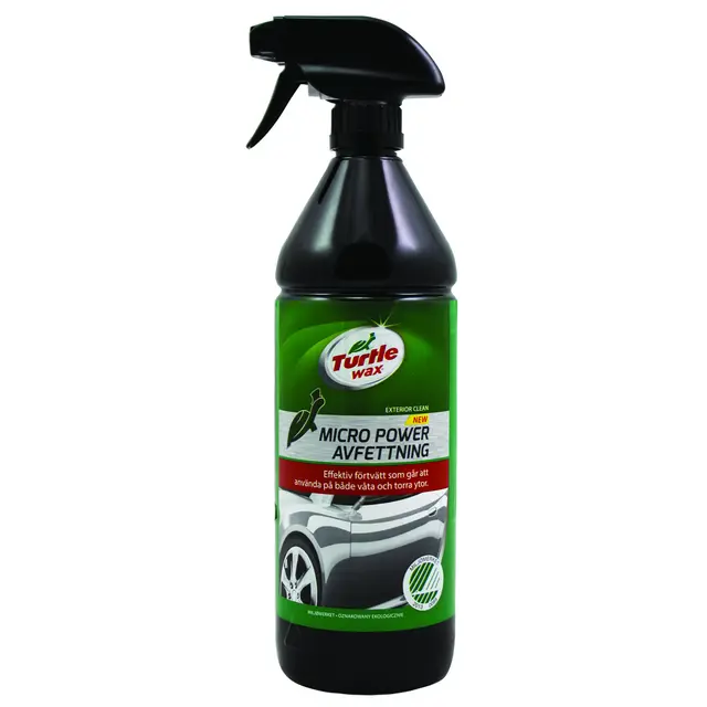 Turtle Wax Micro Power avfetting Avfetting forvask svanemerket 1liter 