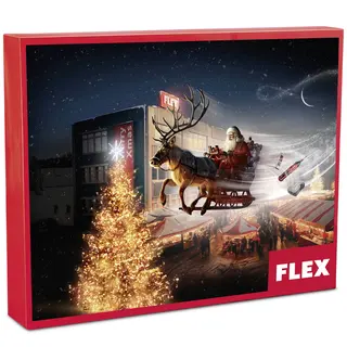 FLEX Adventskalender 2024 Inkl skrutrekker batteri - 4V