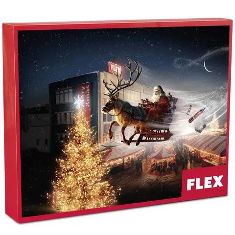 FLEX Adventskalender 2024 Inkl skrutrekker batteri - 4V