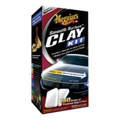 Meguiars Smooth Surface Clay Kit 473ml Quick Detailer + 80g Clay