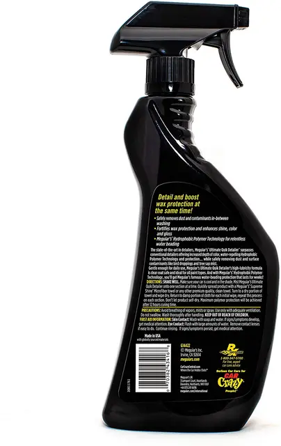 Meguiars Ultimate Quik Detailer Fjern forurensinger og skap glans-650ml 