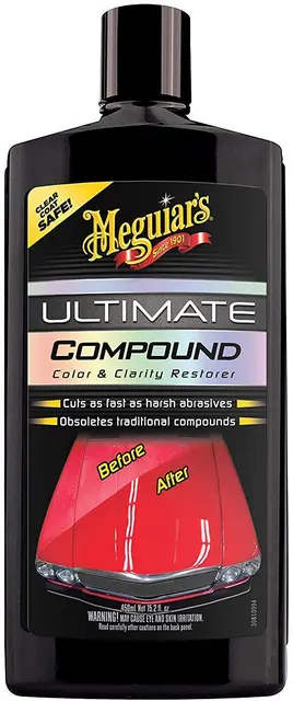 Meguiars Ultimate Compound Polish for hånd og DA maskin. 450ml 