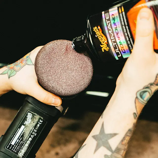 Meguiars Ultimate Compound Polish for hånd og DA maskin. 450ml 