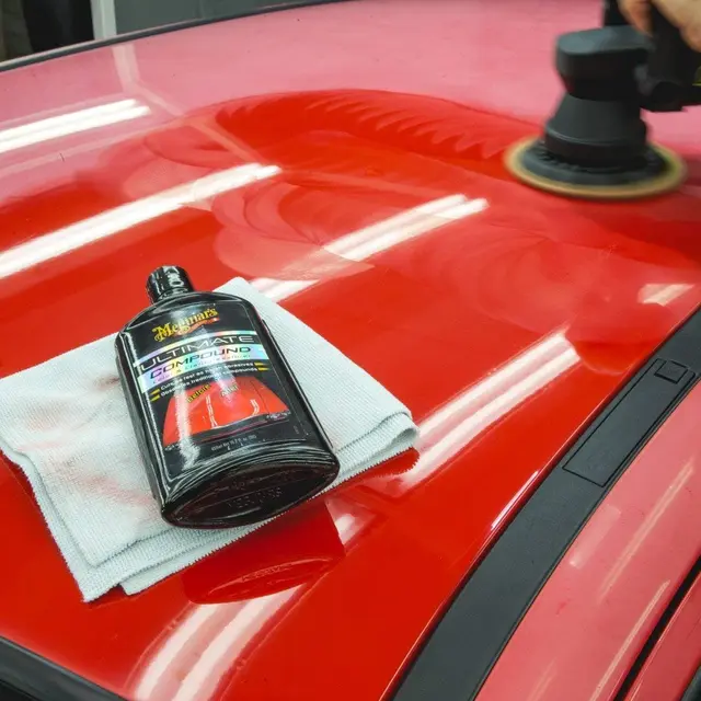 Meguiars Ultimate Compound Polish for hånd og DA maskin. 450ml 