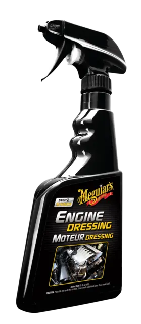 Meguiars Engine Dressing Plast & Gummifornyer til motor, 473ml 