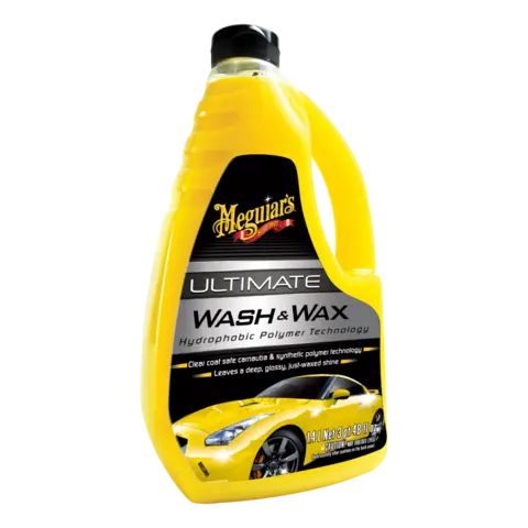 Meguiars Ultimate Wash &amp; Wax Bilshampoo med beskyttelse. 1.4L