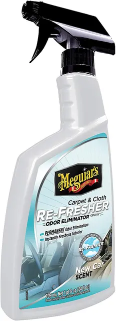 Meguiars Carpet & Fabric Re-Fresher Fjerner vond lukt på alle tekstiler 