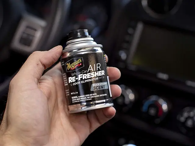 Meguiars Whole Air Re-Fresher New Car Coupe og AC Rens- Nybil lukt - Black Chr 