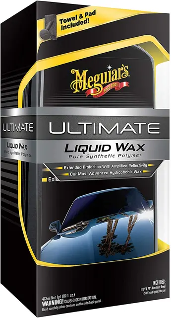 Meguiars Ultimate Liquid Wax Syntetisk polymer voks, 473ml 