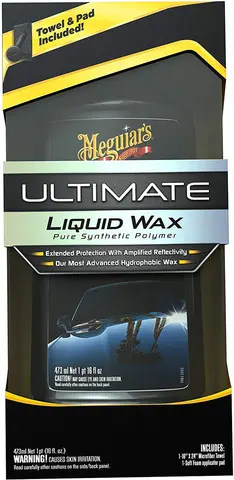 Meguiars Ultimate Liquid Wax Syntetisk polymer voks, 473ml