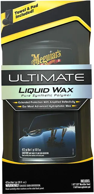 Meguiars Ultimate Liquid Wax Syntetisk polymer voks, 473ml 
