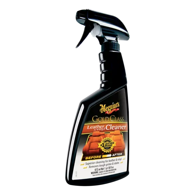 Meguiars Leather & Vinyl Cleaner Rengjør enkelt skinn og vinyl, 473ml 