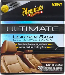 Meguiars Ultimate Leather Balm Skinnbalsam med naturlig innhold. 150gr