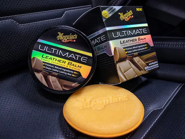 Meguiars Ultimate Leather Balm Skinnbalsam med naturlig innhold. 150gr 