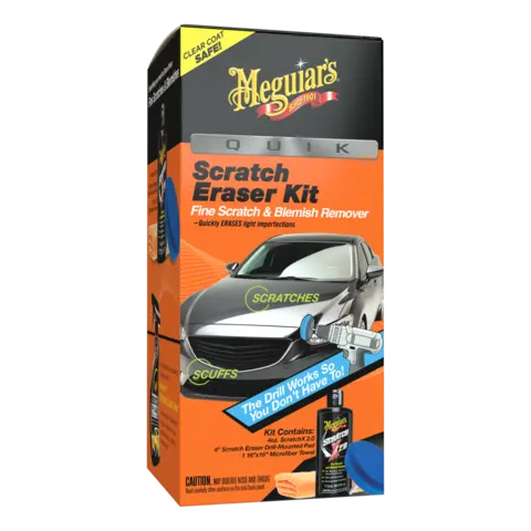 Meguiars Quik Scratch Eraser Kit Ripefjerner kit til drill
