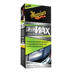 Meguiars 3 in 1 Wax Fjern riper, skap glans og beskytt.473ml