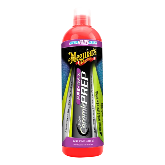 Meguiars Hybrid Ceramic Prep 473ml Fjerner små riper før beskyttelse 