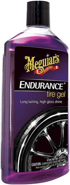 Meguiars Endurance Tire gel  High Gloss Dekkfornyer, stopper misfarging, 473ml 