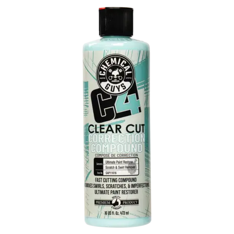 Chemical Guys C4 Clear Cut Compound CORRECTION COMPOUND, 473ml