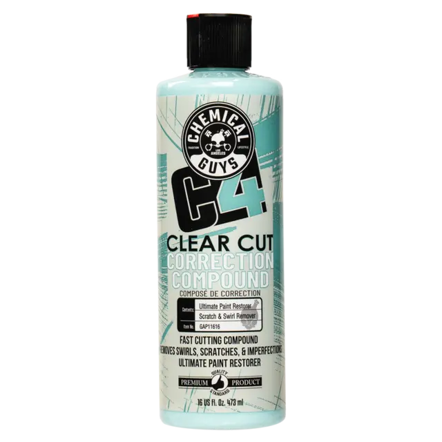 Chemical Guys C4 Clear Cut Compound CORRECTION COMPOUND, 473ml 
