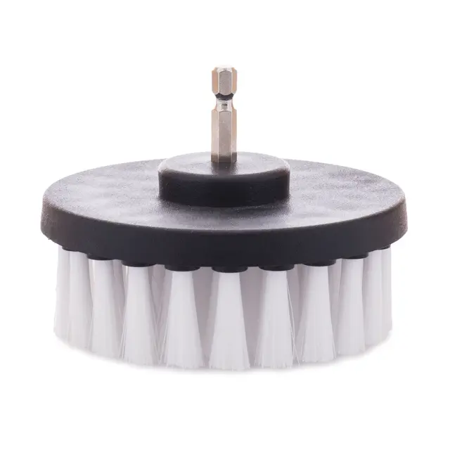 Gloss Factory Børste til Drill Til tekstiler, gummimatter m.m 100mm 