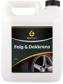 Gloss Factory Felg og dekkrens Effektiv felg og dekkrens, 4L