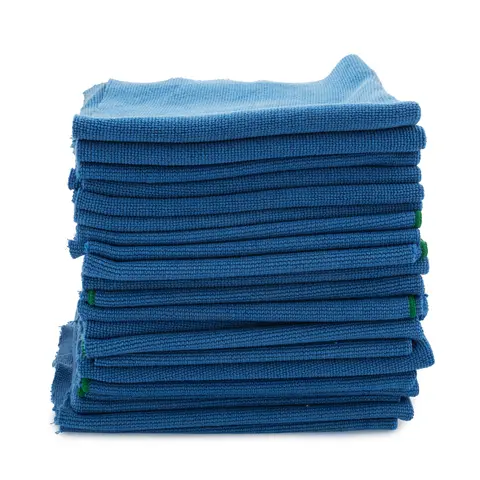 Gloss Factory B-vare Mikrofiberkluter 1KG Bl&#229; mikrofiber av god kvalitet
