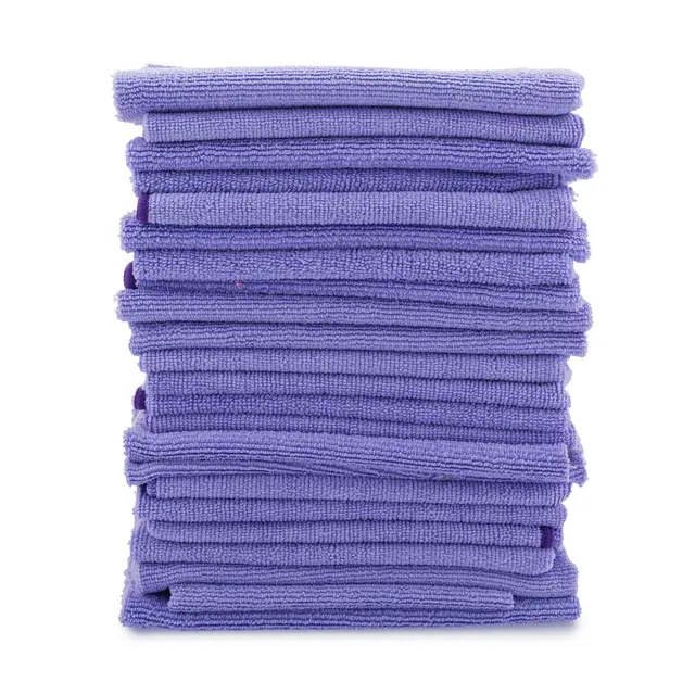 Gloss Factory B-vare Mikrofiberkluter 1KG Lilla mikrofiber av god kvalitet 