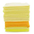 Gloss Factory B-vare Mikrofiberkluter 1KG mikrofiber i gul/ gulnyanser