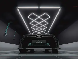Sinostar Diamond 14 Hexagonlys Taklys med diamantform- LED inkl ramme