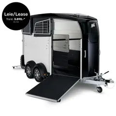 Ifor Williams HBX511 Hestehenger - Sort