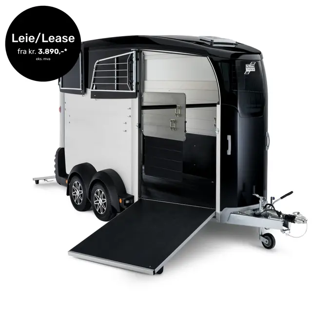 Ifor Williams HBX511 Hestehenger - Sort 