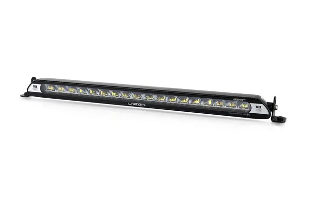 Lazer Linear 18 Elite+ LED fjernlys Hvitt og gult lys - hele 21000 lumen 