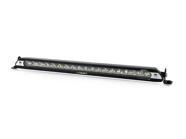 Lazer Linear 18 Elite+ LED fjernlys Hvitt og gult lys - hele 21000 lumen 
