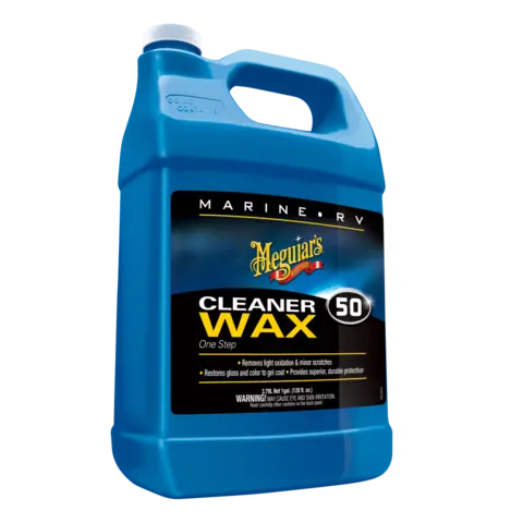 Meguiars One Step Cleaner Wax Boat/RV Polish til b&#229;t og bobil, 3.8L