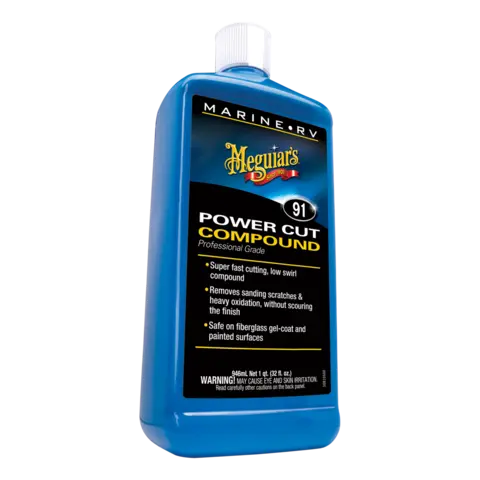 Meguiars Marine Power Cut Compound Kraftig poleringsmiddel til b&#229;t,945ml