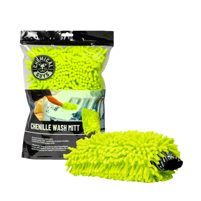 Chemical Guys Chenille Scratch-Free Mitt Mikrofiber vaskehanske 