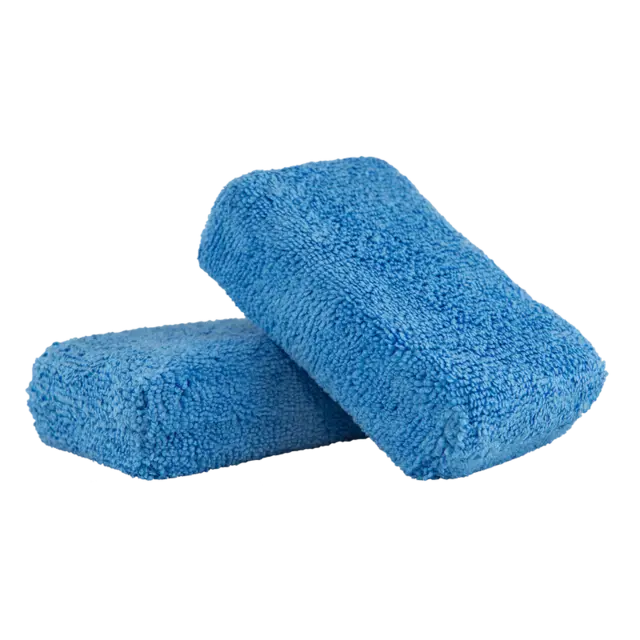 Chemical Guys Blå Microfiber Applicator Applikator til voks og sealer 