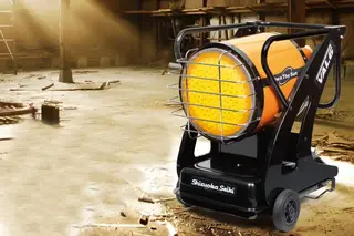 Shizuoka Seiki VAL6-MPX1 infrarød varmer Areal 1800 m3