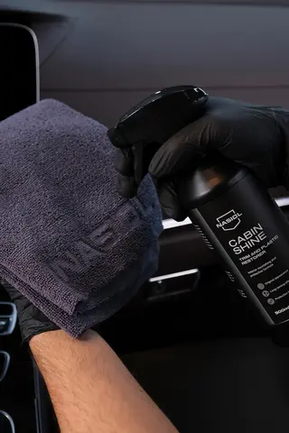 Nasiol CabinShine beskyttelsesspray - plast, vinyl/gummi