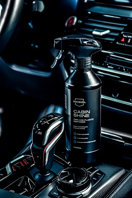 Nasiol CabinShine beskyttelsesspray - plast, vinyl/gummi 