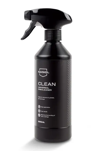 Nasiol Clean Ceramic Pre-Coating Overflaterens før påføring av coating 